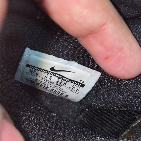 Nike Flightposite 2014 “Carbon Fiber” sz10.5 - Picture 8 of 8